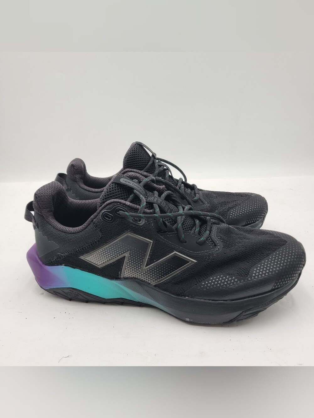 B52 New Balance DynaSoft Nitrel v6 Trail Running Shoes W 10.5 M 9 Black WTNTRLT6